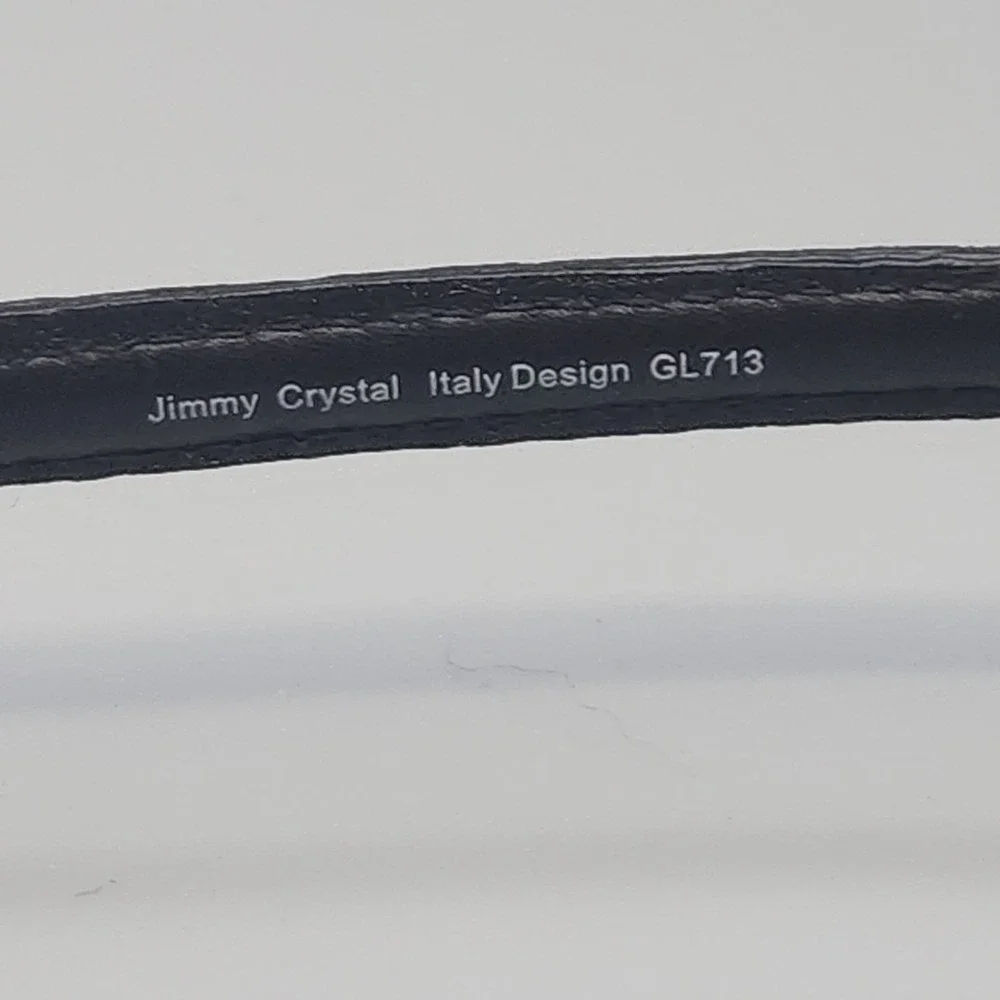 J C Jimmy Crystal Swarovski Rhinestone Sunglasses Frames Only GL798‎ Italy NWT